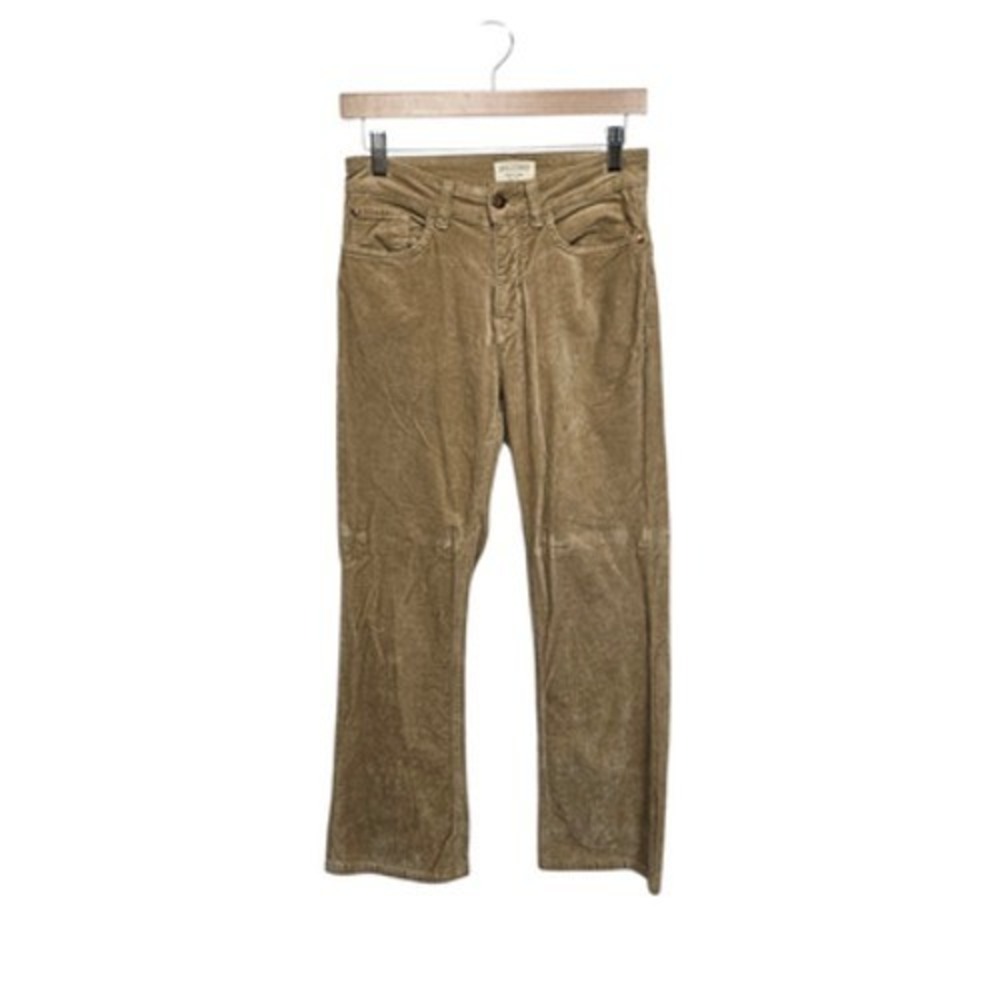 Pilcro Tan Straight Leg Pants